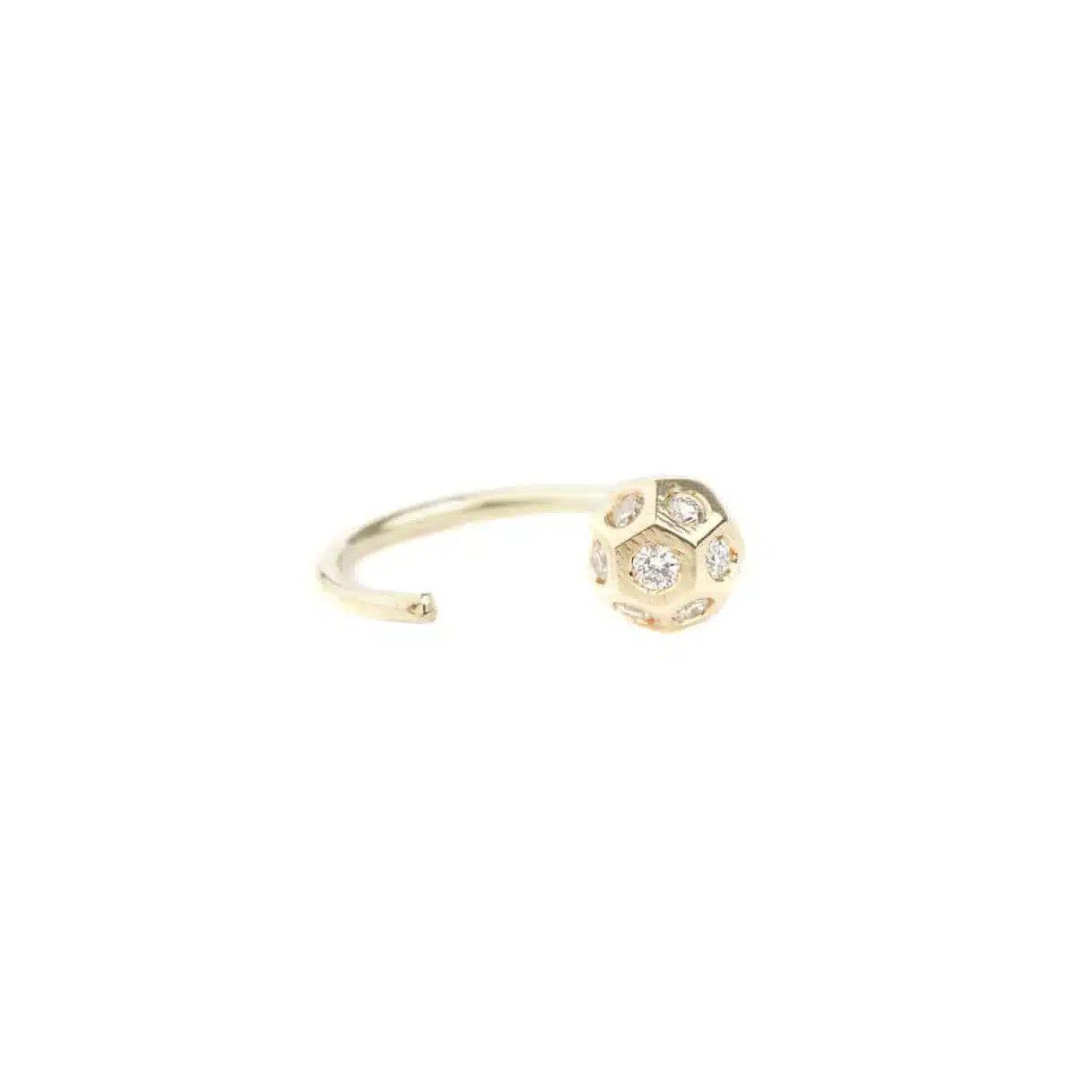 gold earring