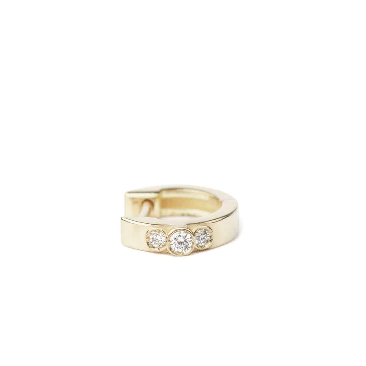 Boucle TRINITE Prestige en or 750