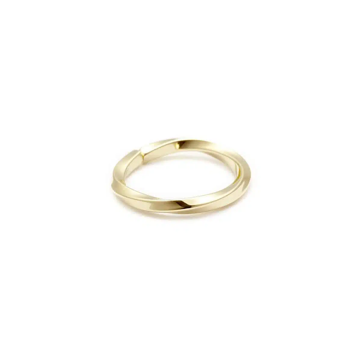 twist gold ring