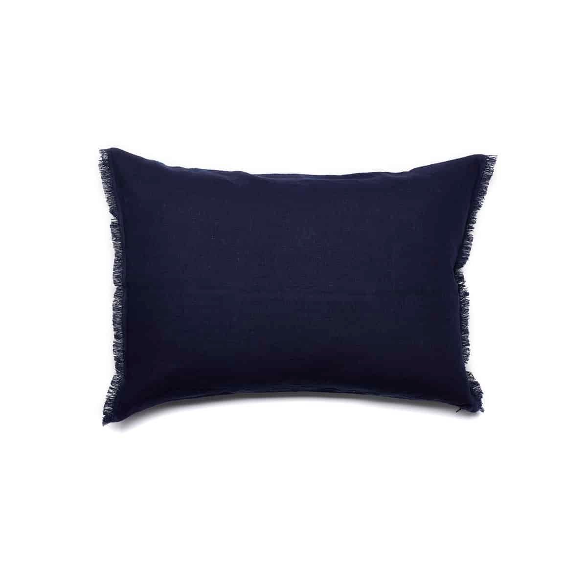 Housse de coussin Indigo