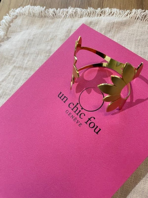 Cahier rose set latte manchette amazone XL