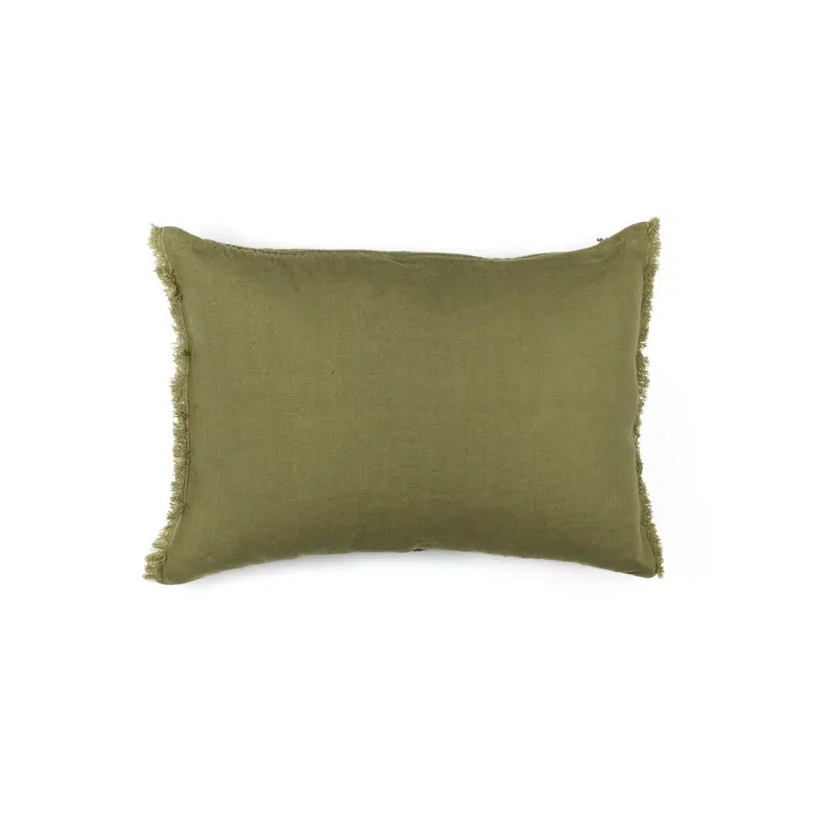 Olive cushion cover