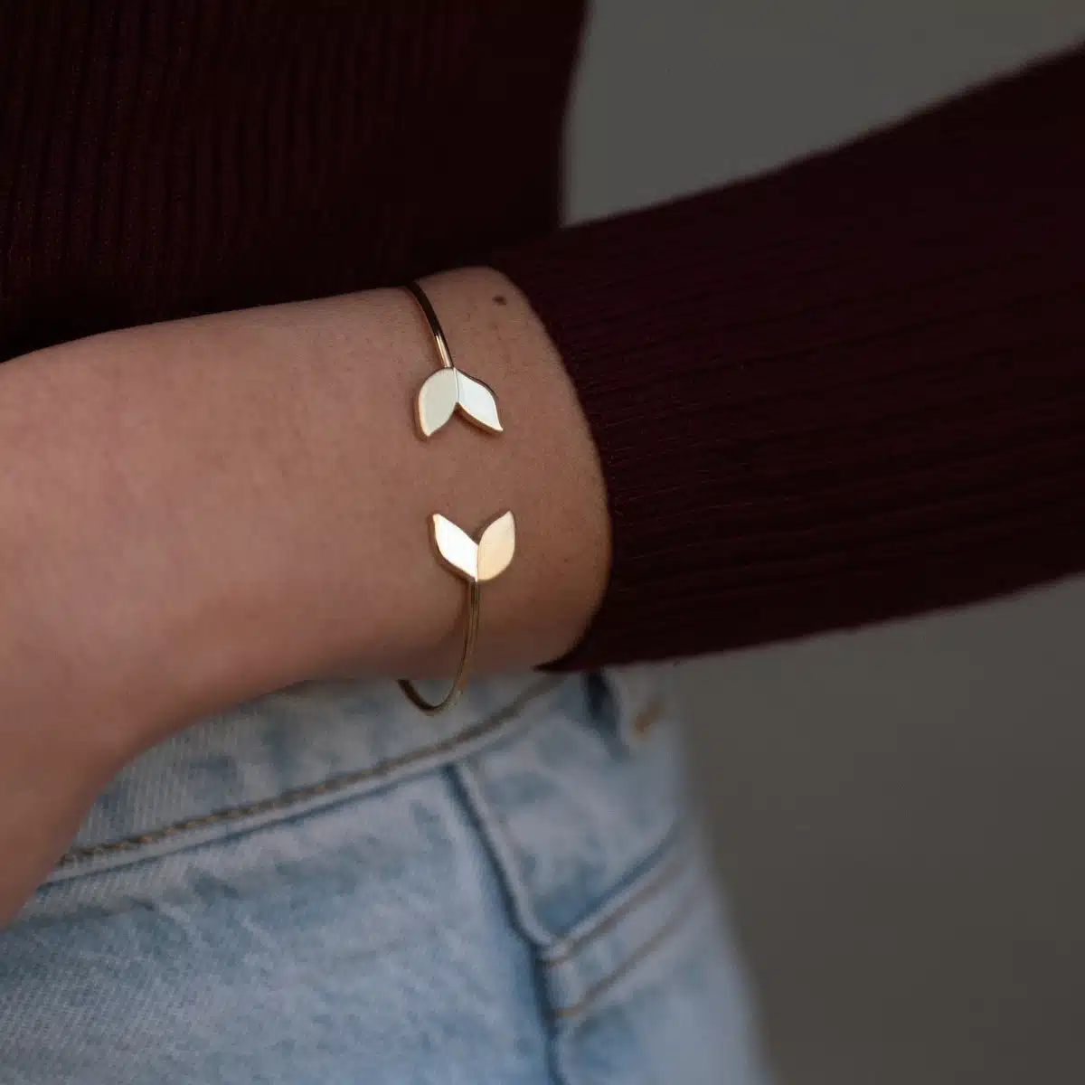 Alternative view of the CHARLINE bracelet