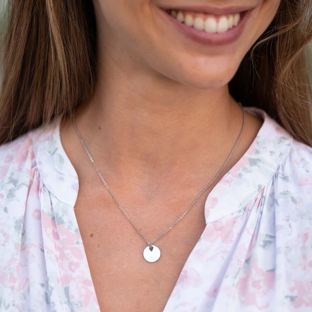 Collier Médaille Small en argent