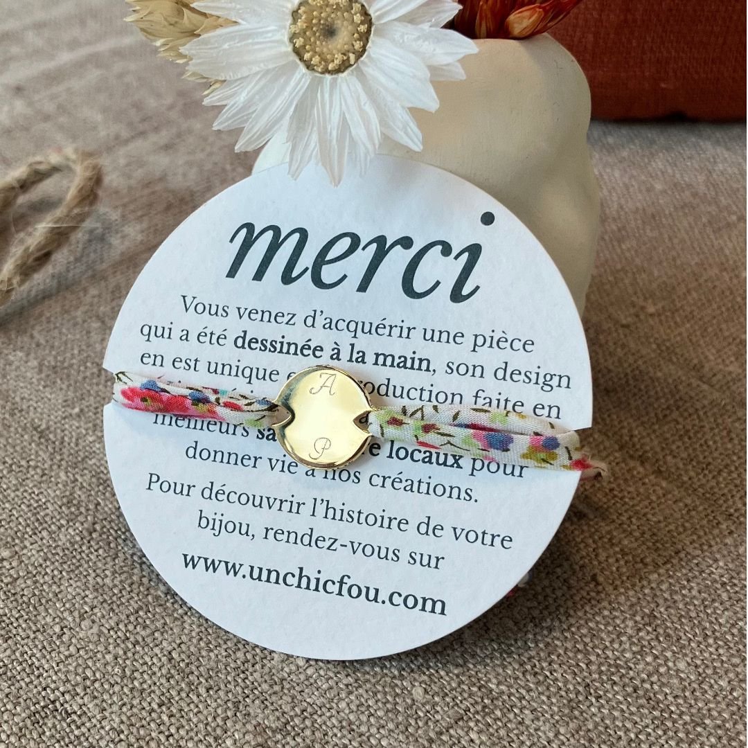 Bracelet MÉDAILLE Small 3 Small Engraved Medal Bracelet
