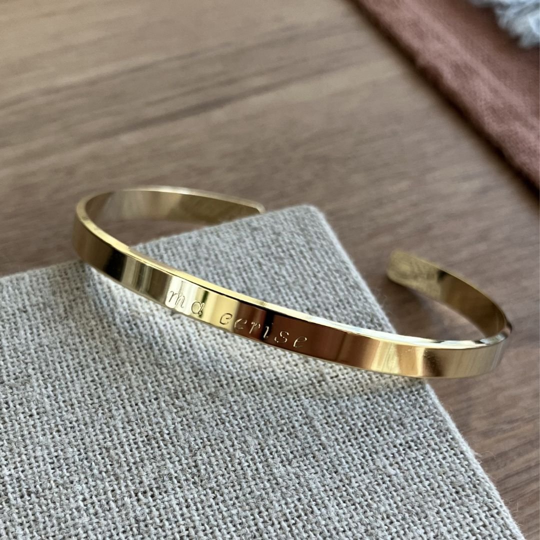 Bracelet Rigide Pour Enfant 4 Bracelet rigide gravé