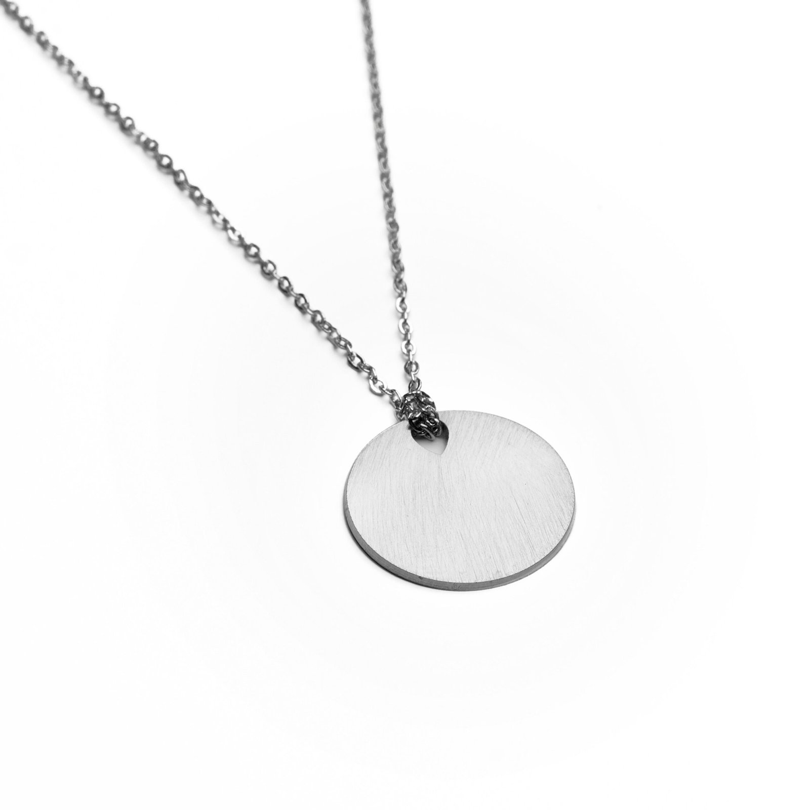 Collier MÉDAILLE Large argent