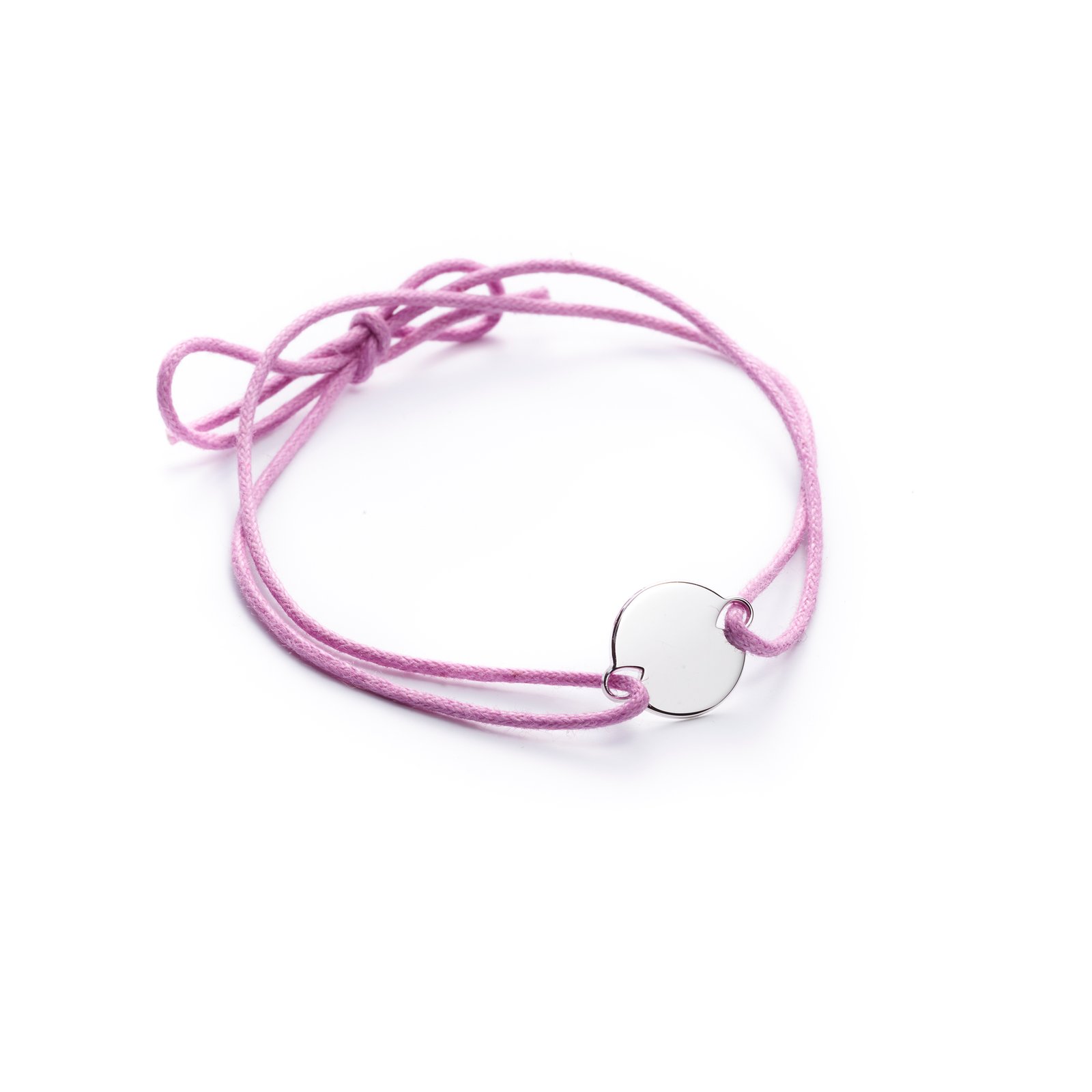 Bracelet MÉDAILLE Small 4 Bracelet MÉDAILLE Small cordon lila