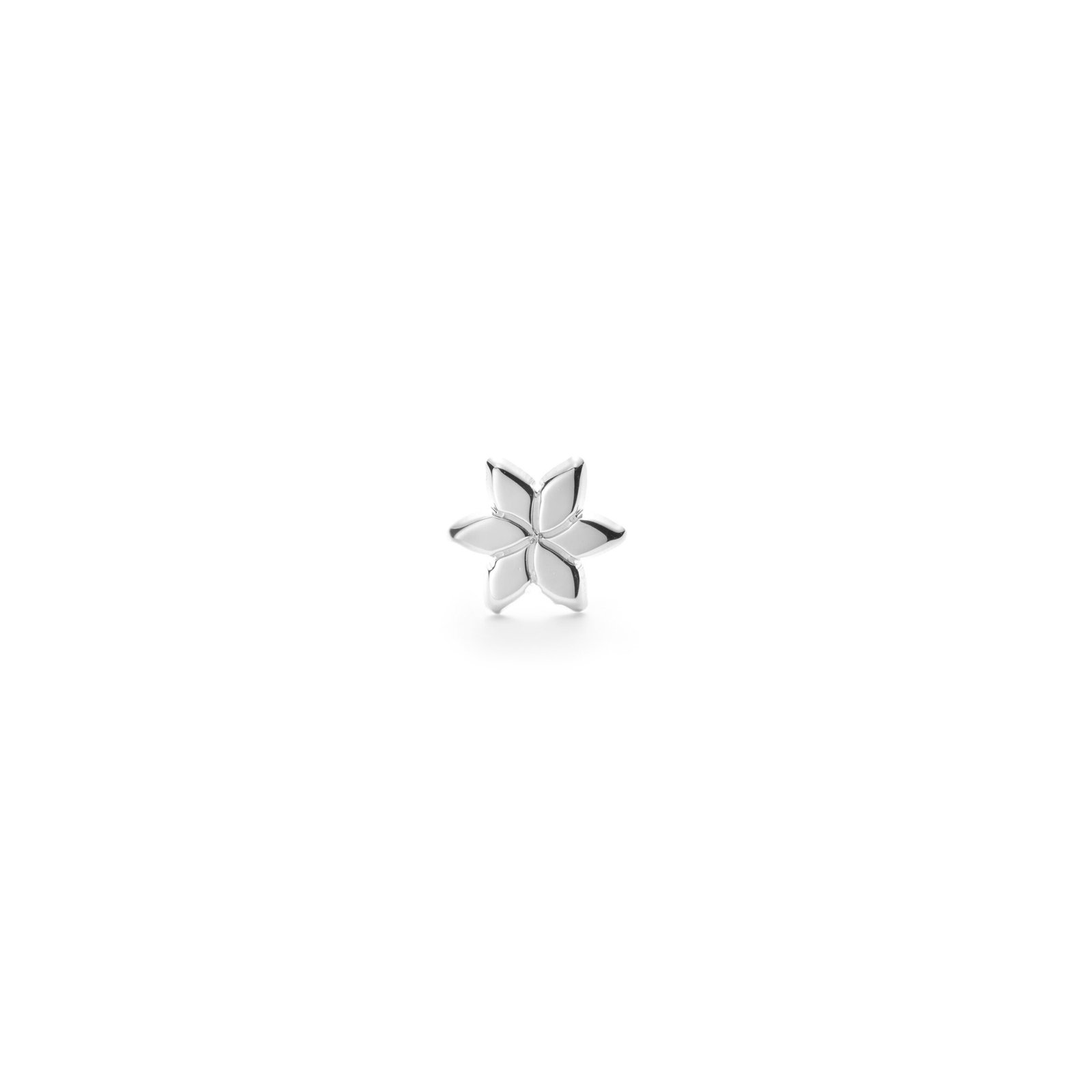 Boucle LEONIE small polie en argent