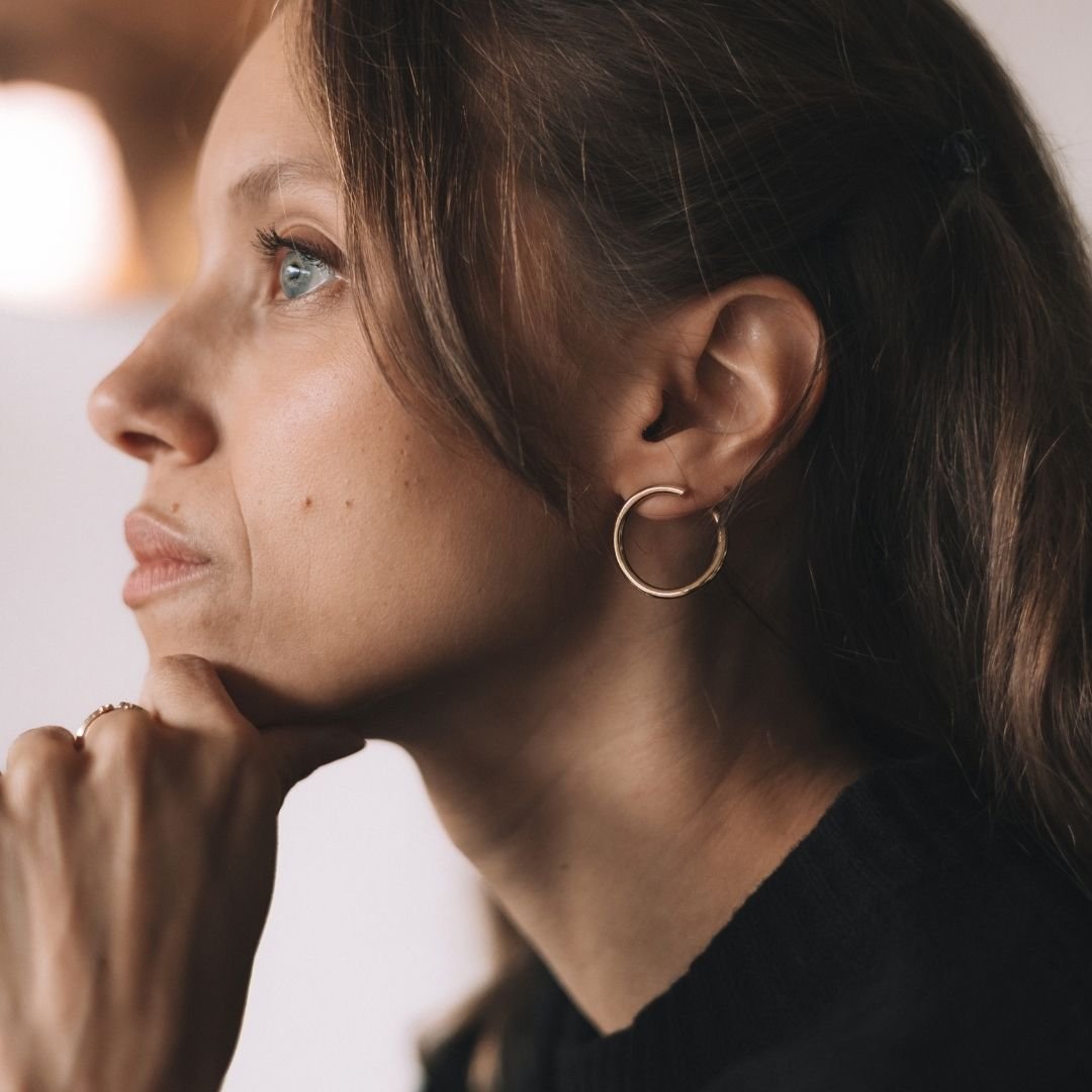 Boucle d'oreille à l'unité